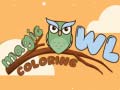Spiel Magic Owl Coloring