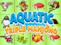 Spiel Aquatic triple mahjong