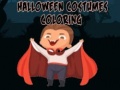 Spiel Halloween Costumes Coloring