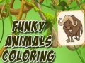 Spiel Funky Animals Coloring