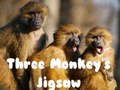 Spiel Three Monkey's Jigsaw