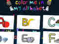 Spiel Color Me In My Alphabet