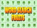 Spiel Word Search Fruits