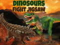 Spiel Dinosaurs Fight Jigsaw