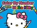 Spiel Color By Number With Hello Kitty