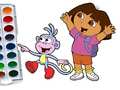 Spiel Dora The Explorer Coloring Book