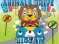 Spiel Animals Drive Jigsaw