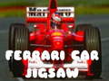 Spiel Ferrari Car Jigsaw