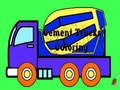 Spiel Cement Trucks Coloring