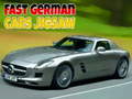 Spiel Fast German Cars Jigsaw