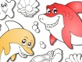Spiel Sea Animals Online Coloring