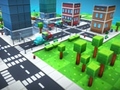 Spiel Pixel City Runner 3D