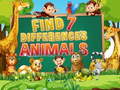 Spiel Find 7 Differences Animals