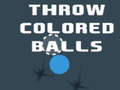 Spiel Throw Colored Balls