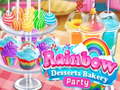 Spiel Rainbow Desserts Bakery Party