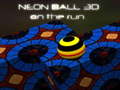 Spiel Neon Ball 3d on the run