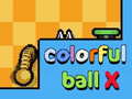 Spiel Colorful ball X