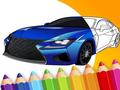 Spiel Japanese Luxury Cars Coloring Book 