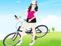 Spiel Bicycle Girl Dressup