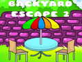 Spiel Backyard Escape 2