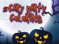 Spiel Scary Party Coloring