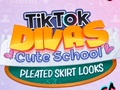 Spiel TikTok Divas Cute School Pleated Skirt Looks