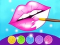 Spiel Glitter Lips Coloring Game