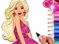 Spiel Coloring Book: Barbie