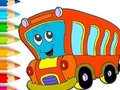 Spiel Coloring Book: Bus