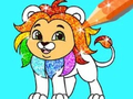 Spiel Coloring Book: Lion