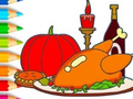 Spiel Coloring Book: Thanksgiving Day