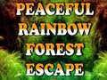 Spiel Peaceful Rainbow Forest Escape 