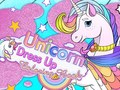 Spiel Unicorn Dress Up Coloring Book