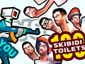 Spiel You vs 100 Skibidi Toilets
