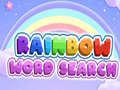 Spiel Rainbow Word Search
