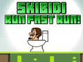 Spiel Skibidi Run Fast Run!