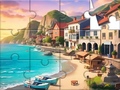 Spiel Jigsaw Puzzle: Seaside Town
