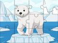 Spiel Jigsaw Puzzle: Polar Bear