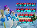 Spiel Christmas Snowman Garden Escape