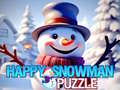 Spiel Happy Snowman Puzzle