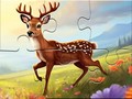 Spiel Jigsaw Puzzle: Running Deer
