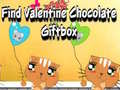 Spiel Find Valentine Chocolate Giftbox