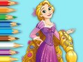 Spiel Coloring Book: Princess Rapunzel