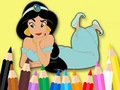 Spiel Coloring Book: Princess Jasmine
