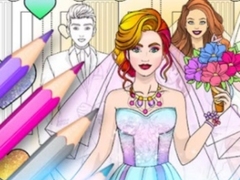 Spiel Wedding Coloring Dress Up Game