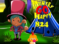 Spiel Monkey Go Happy Stage 824