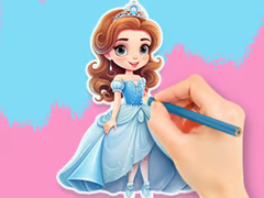 Spiel Coloring Book: Chibi Princess