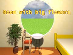Spiel Room with big flowers