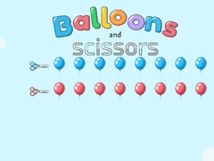 Spiel Balloons And Scissors