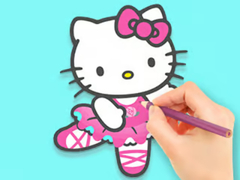 Spiel Coloring Book: Hello Kitty Dancing